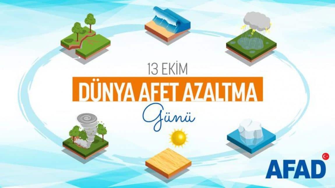 Dünya Afet Risklerinin Azaltılması Günü